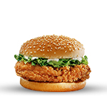 Chicken Zinger Burger  Plain 